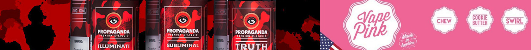 Propaganda Premium E-Liquids | Vape Pink E Juice | Vape Juice | Vapelink Australia