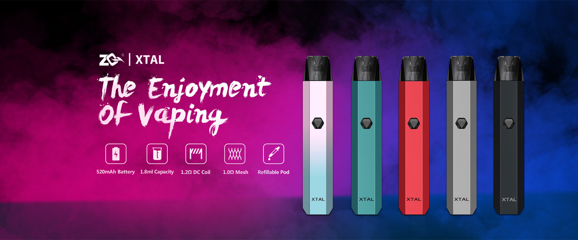 ZQ XTAL POD System & Cartidges