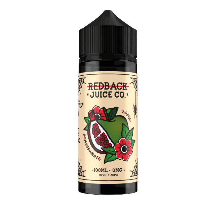 Redback Juice Co. - Apple Pomegranate 100ML