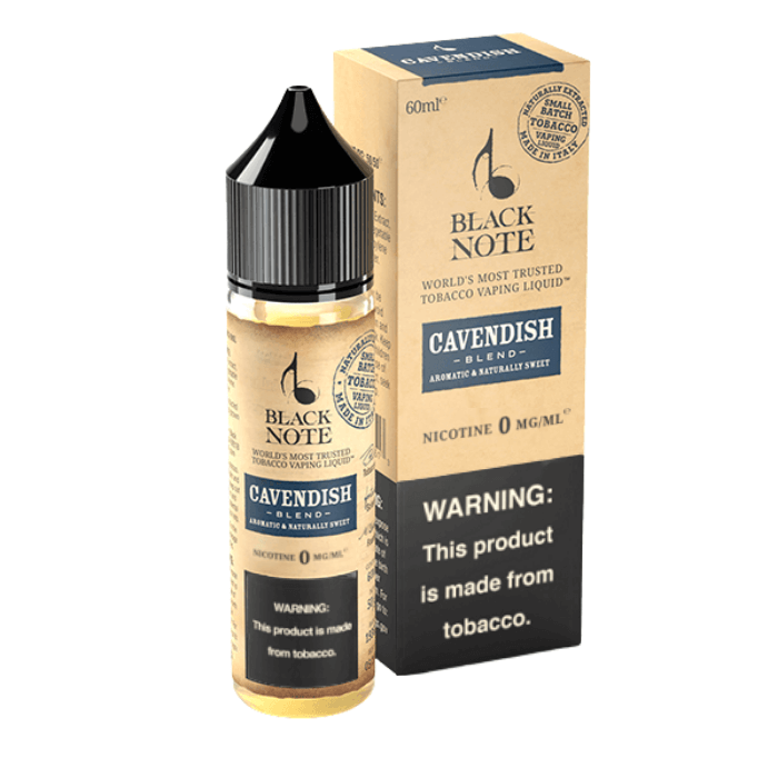 Black Note - Cavendish (Aromatic & Naturally Sweet) 60ml