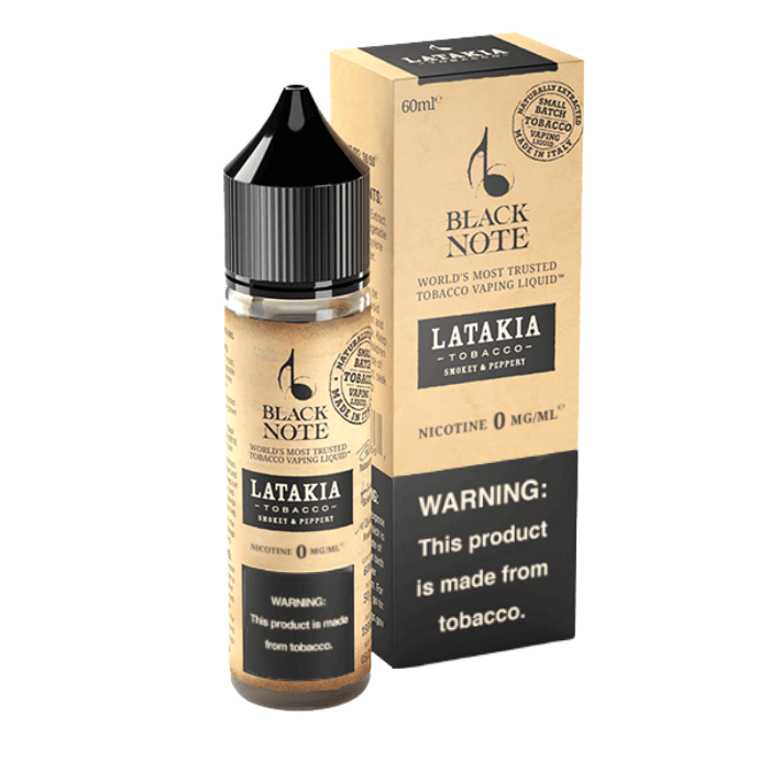 Black Note - Latakia (Smokey & Peppery) 60ml