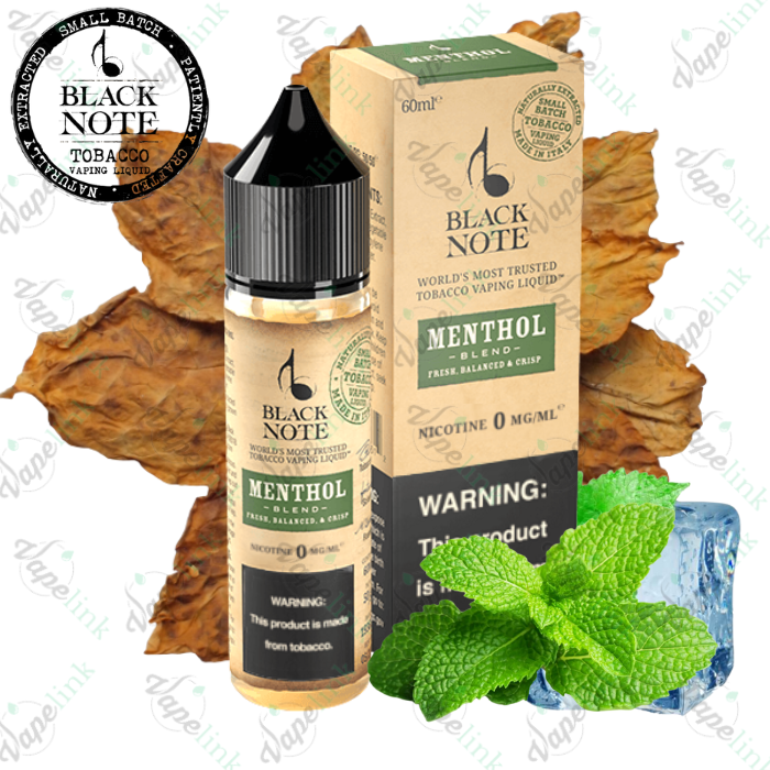Black Note - Menthol (Fresh, Balanced & Crisp) 60ml