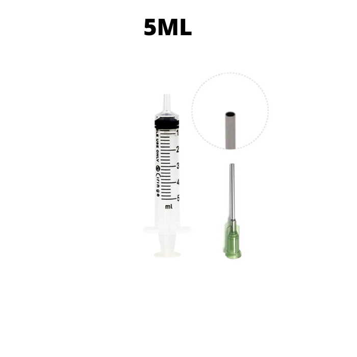 Blunt Needle Syringe For E-Liquid Mixing 3ml/5ml/10ml/20ml/30ml/50ml