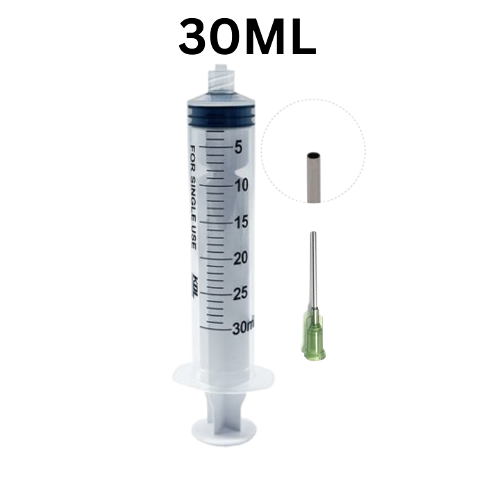 Blunt Needle Syringe For E-Liquid Mixing 3ml/5ml/10ml/20ml/30ml/50ml