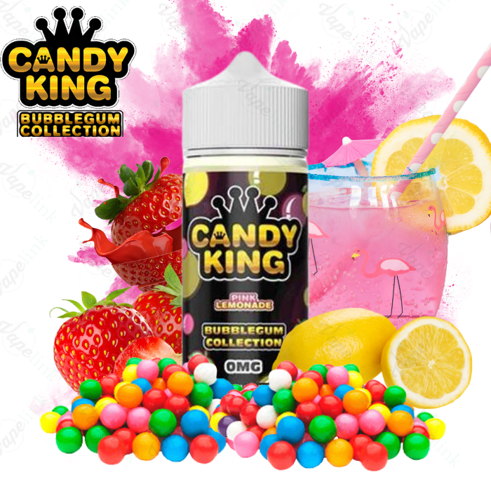 Candy King | Bubblegum Collection | Pink Lemonade 100ml