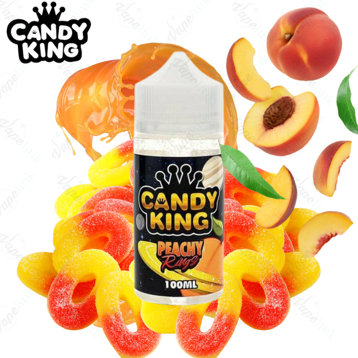 Candy King - Peachy Rings 100ml