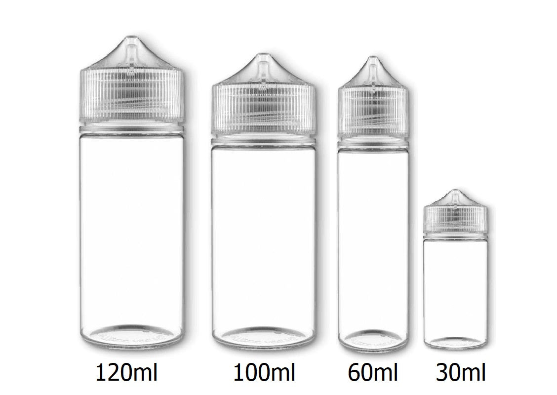 Empty Chubby Liquid Bottle  - 30/60/100/120ML