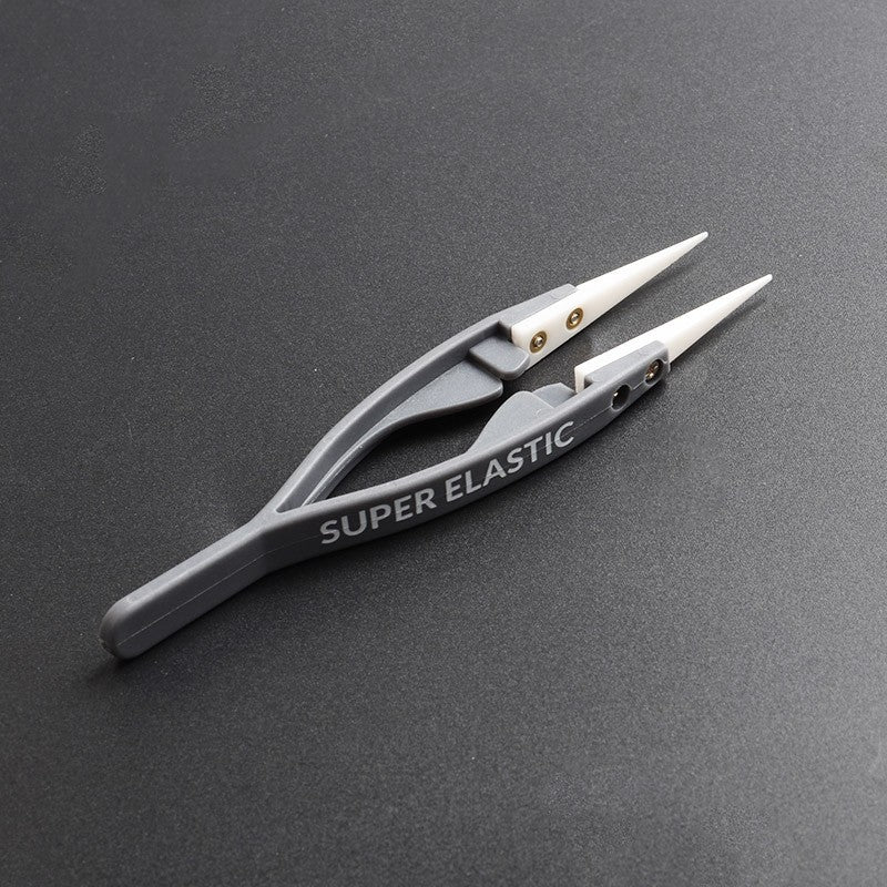 Coil Father Elastic Ceramic Tweezers