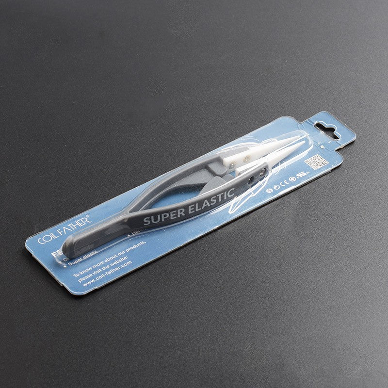 Coil Father Elastic Ceramic Tweezers