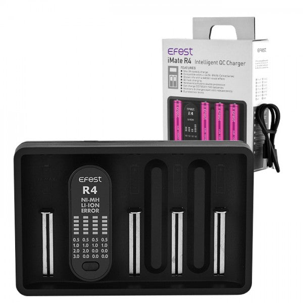 Efest iMate R4 Intelligent QC Charger
