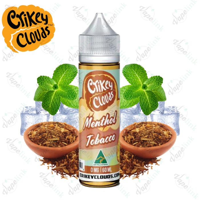 Crikey Clouds | Tobacco Range | Menthol Tobacco 60ml