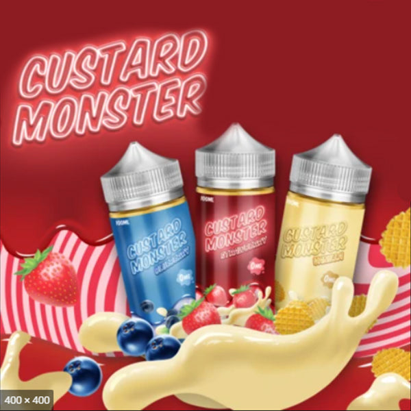 Monster Vape Labs | Custard Monster | Butterscotch 100ml