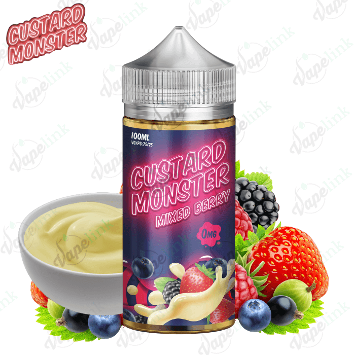 Monster Vape Labs | Custard Monster | Mixed Berry 100ml