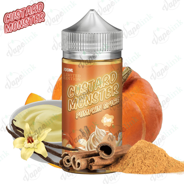 Monster Vape Labs | Custard Monster | Pumpkin Spice Custard 100ml