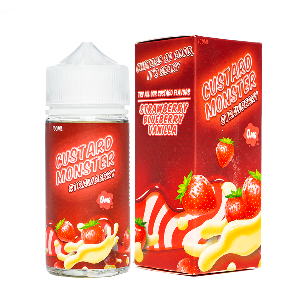 Monster Vape Labs | Custard Monster | Strawberry 100ml