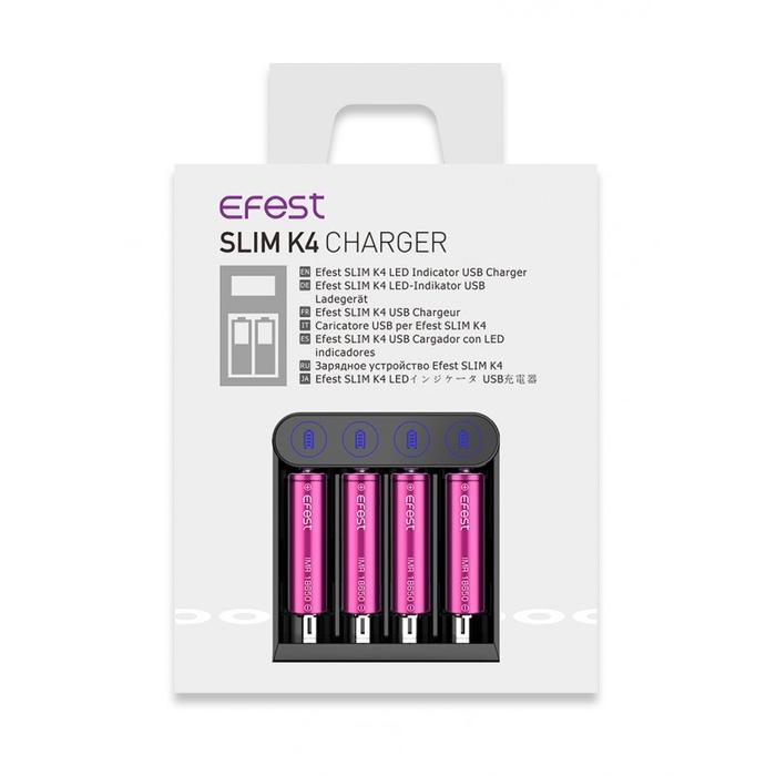 Efest Slim K4 Four Bay Charger