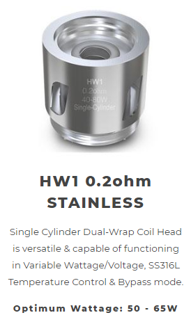 Eleaf HW series Coils (5pcs/pack)