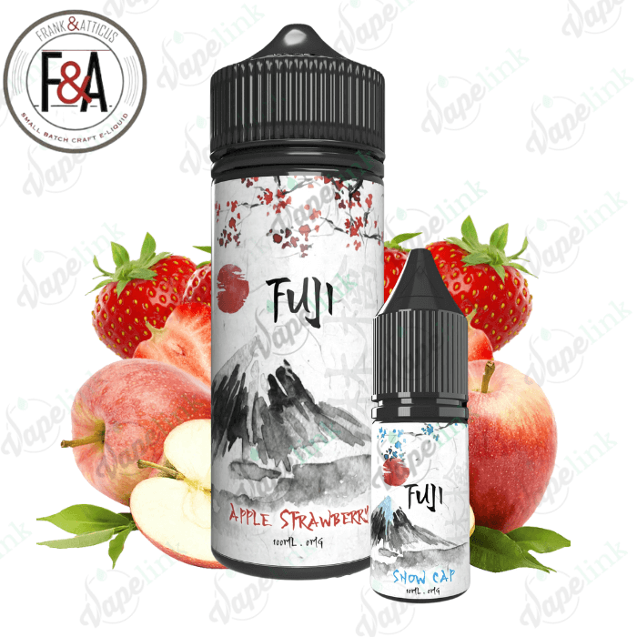 Frank & Atticus | Fuji Series | Apple Strawberry 100ml