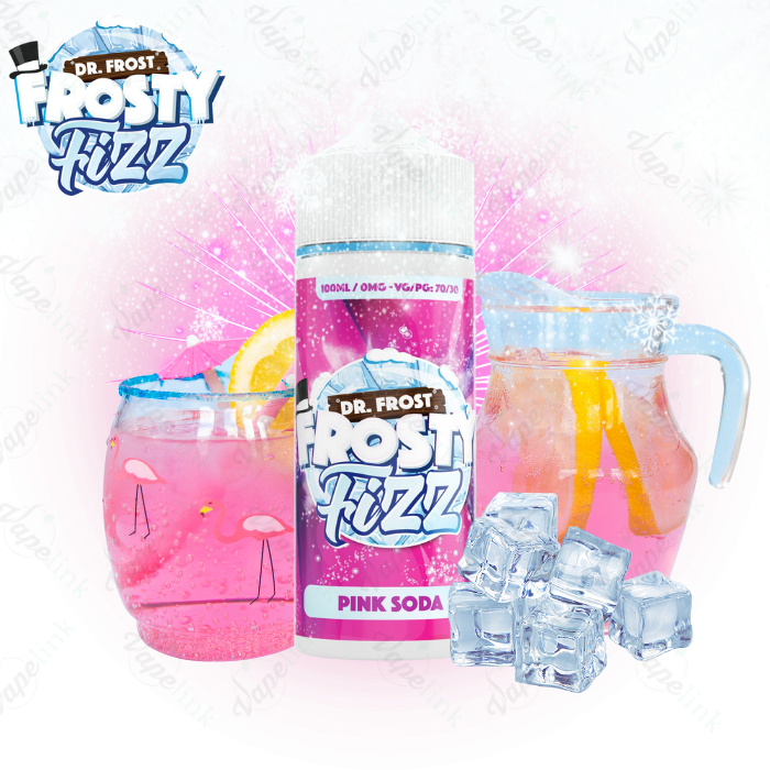 Dr Frost | Frosty Fizz | Pink Soda 100ml