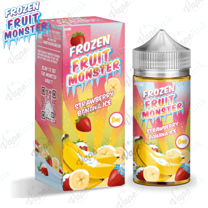 Monster Vape Labs | Frozen Fruit Monster | Strawberry Banana ICE 100ml