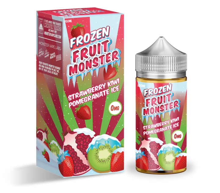 Monster Vape Labs | Frozen Fruit Monster | Strawberry Kiwi Pomegranate ICE 100ml