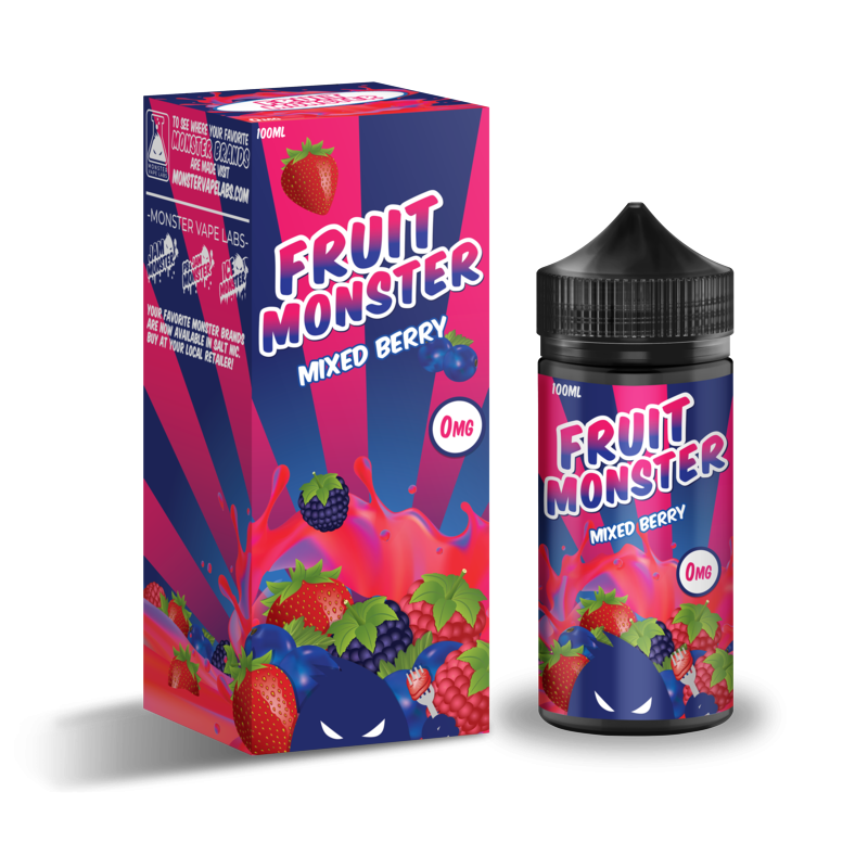 Monster Vape Labs | Fruit Monster | Mixed Berry 100ml