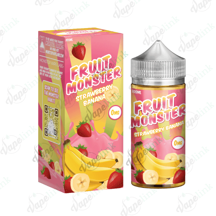 Monster Vape Labs | Fruit Monster | Strawberry Banana 100ml