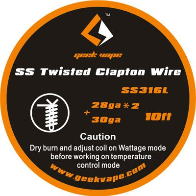 Geekvape Stainless Steel Coil Wires SS