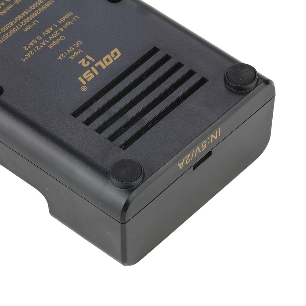 Golisi I2 Smart USB Charger with LCD Screen (2 Bay)