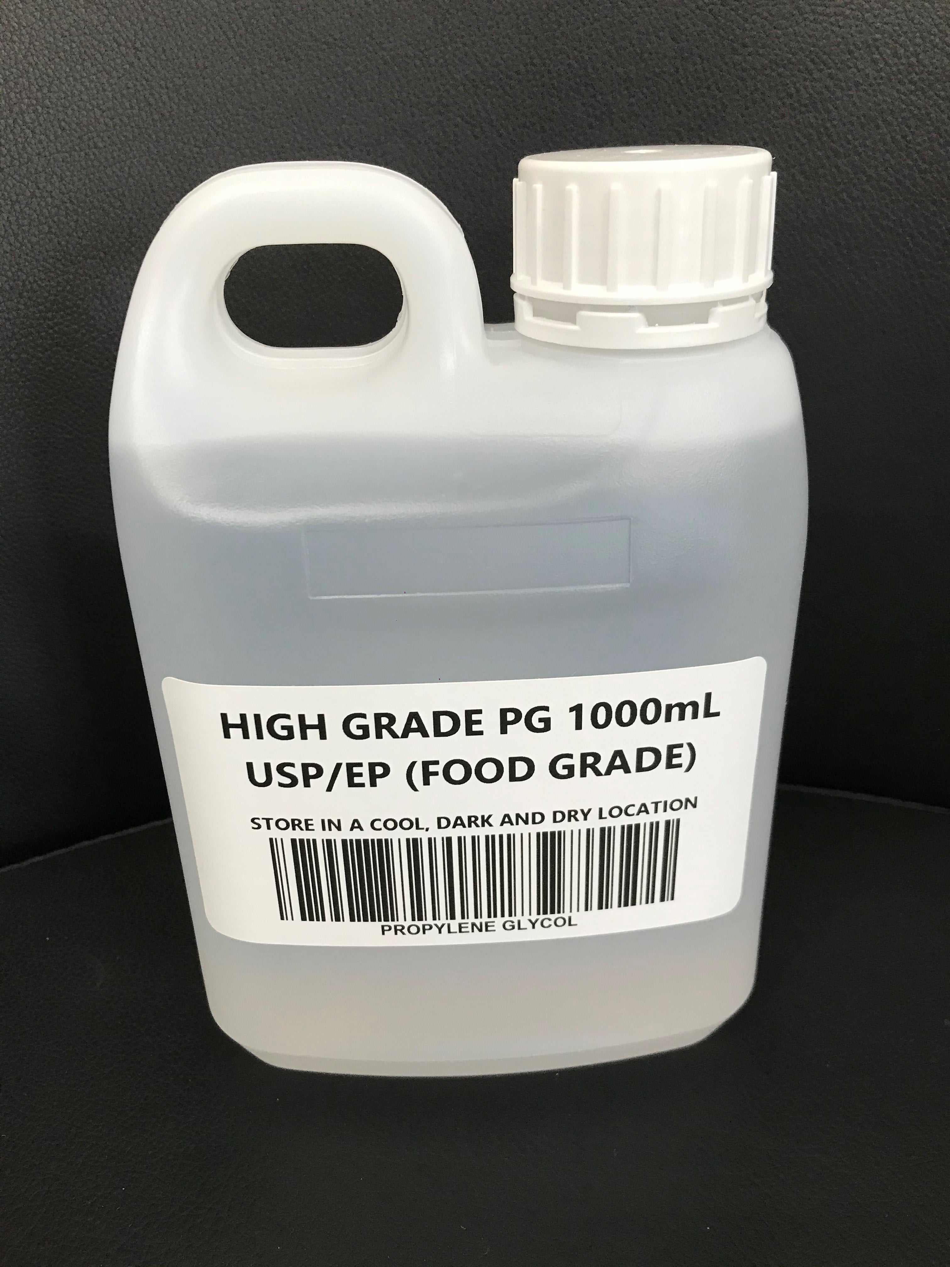 PG HIGH GRADE 1000mL USP/EP (FOOD GRADE) Propylene Glycol