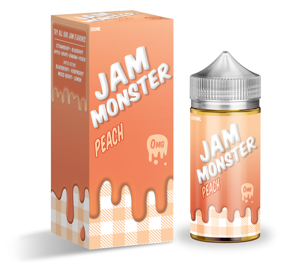 Monster Vape Labs | Jam Monster | Peach 100ml