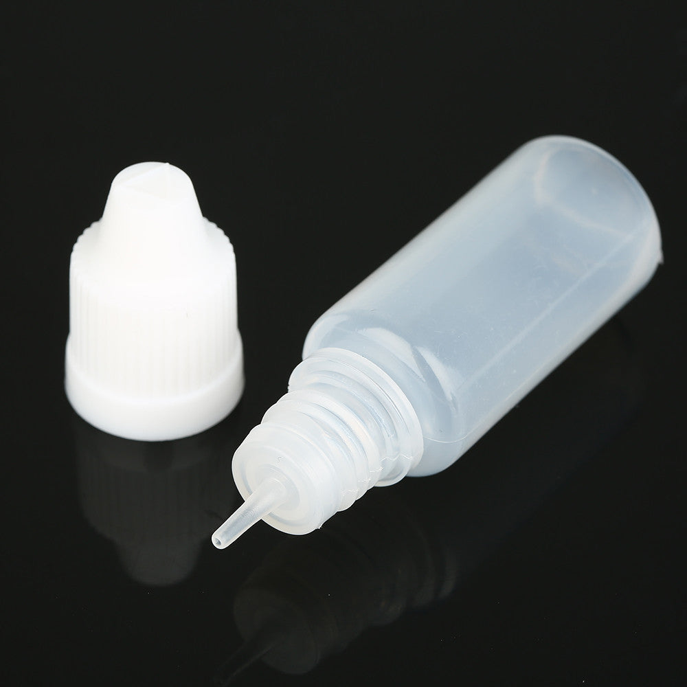 Soft Empty Plastic Bottle Semi-transparent LDPE Needle Tip Bottle 5ml/15ml/30ml/60ml/120ml