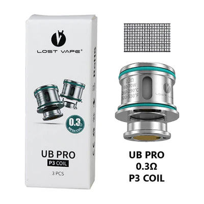 Lost Vape UB Pro Tank Replacement Coils (3pcs/pack)