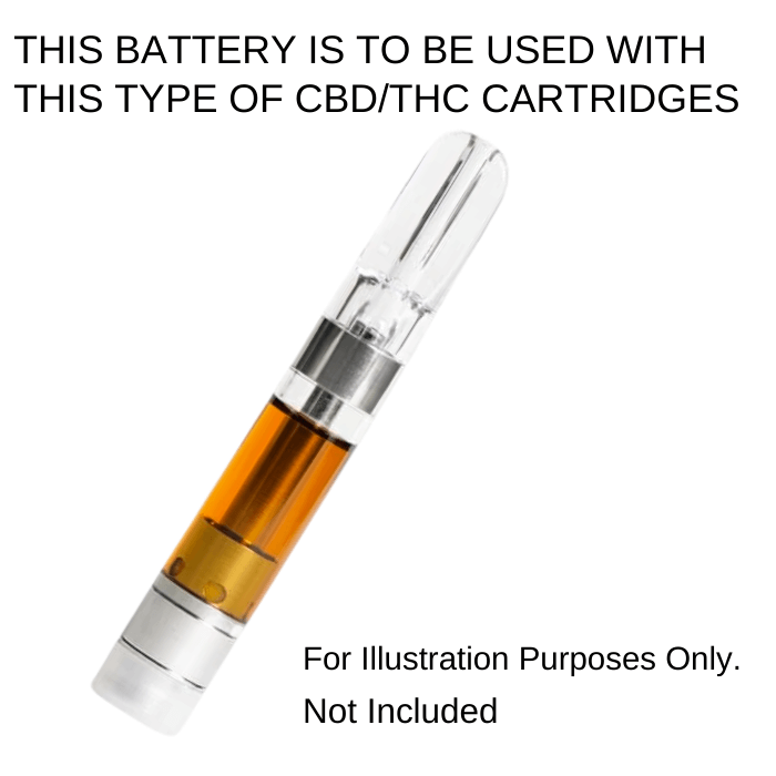 Oraganic Smart Cart - Vape Pen Battery - For Use With CBD/THC Cartridges