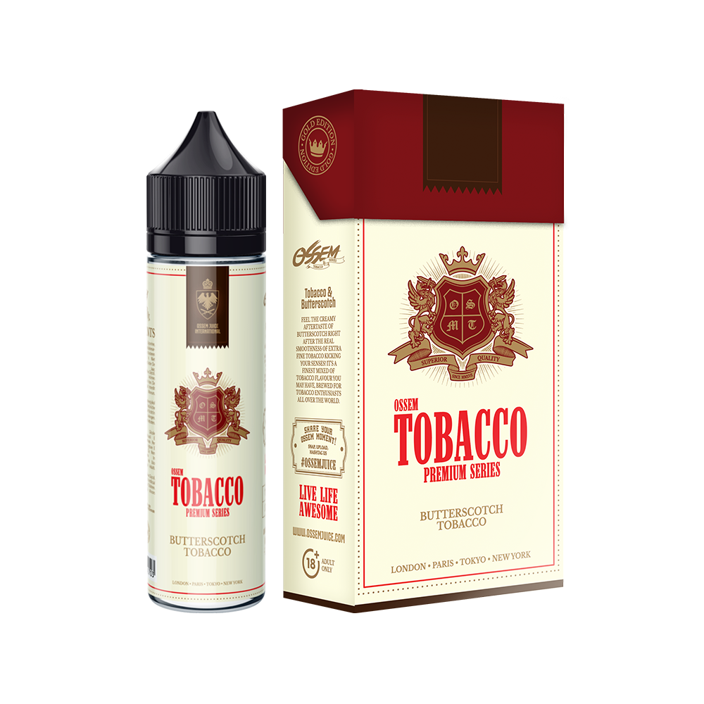 Ossem | Tobacco Premium Series | Butterscotch Tobacco 60ml