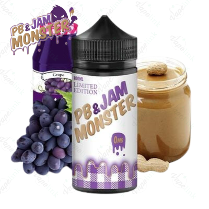 Monster Vape Labs | PB & Jam Monster | Grape 100ml