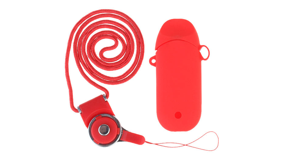 Portable Protective Silicone Sleeve Case + Lanyard for Vaporesso Renova Zero
