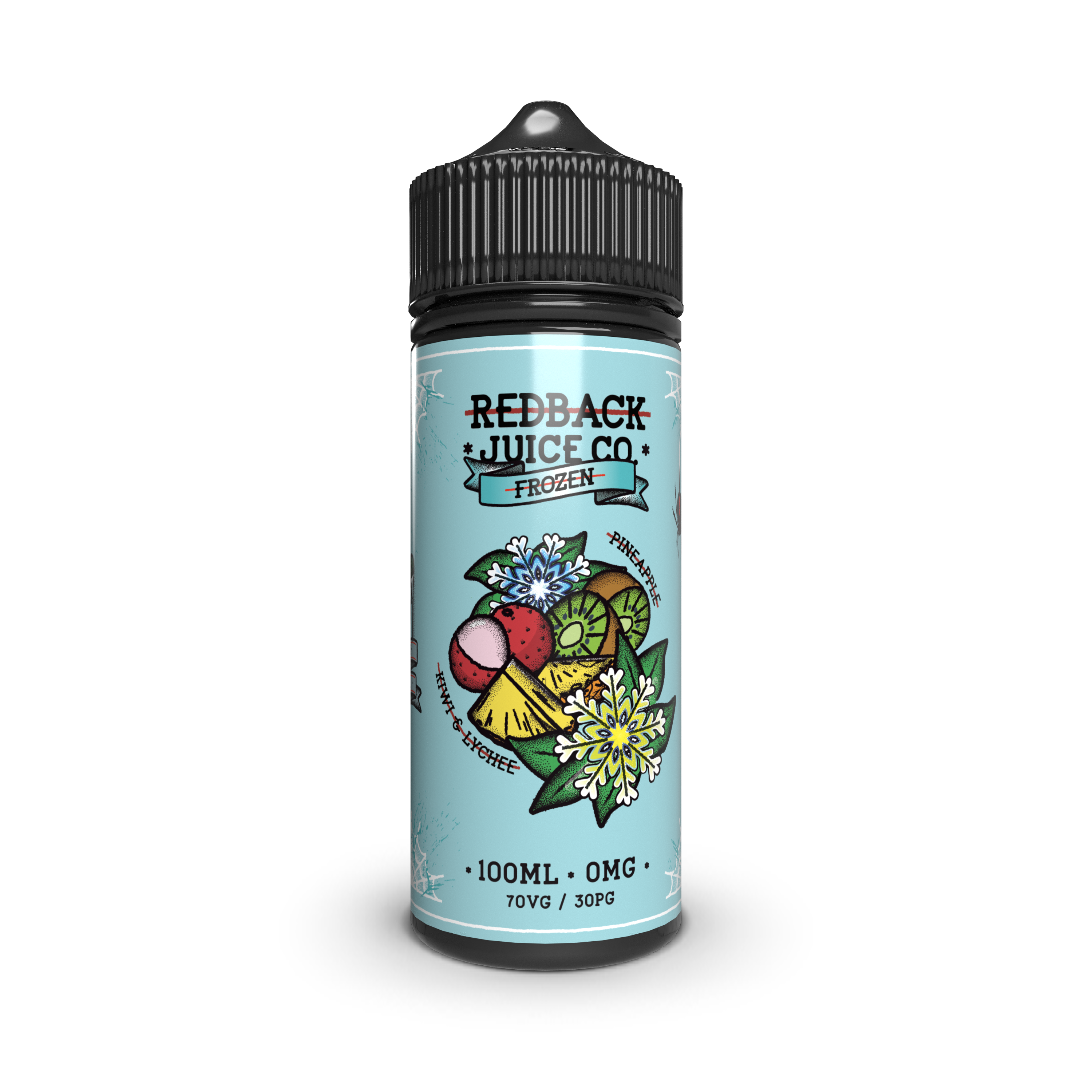 Redback Juice Co. | Frozen | Pineapple, Lychee & Kiwi 100ml