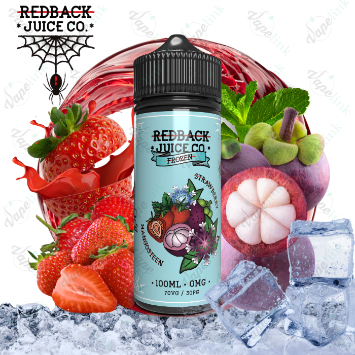 Redback Juice Co. | Frozen | Strawberry & Mangosteen 100ml