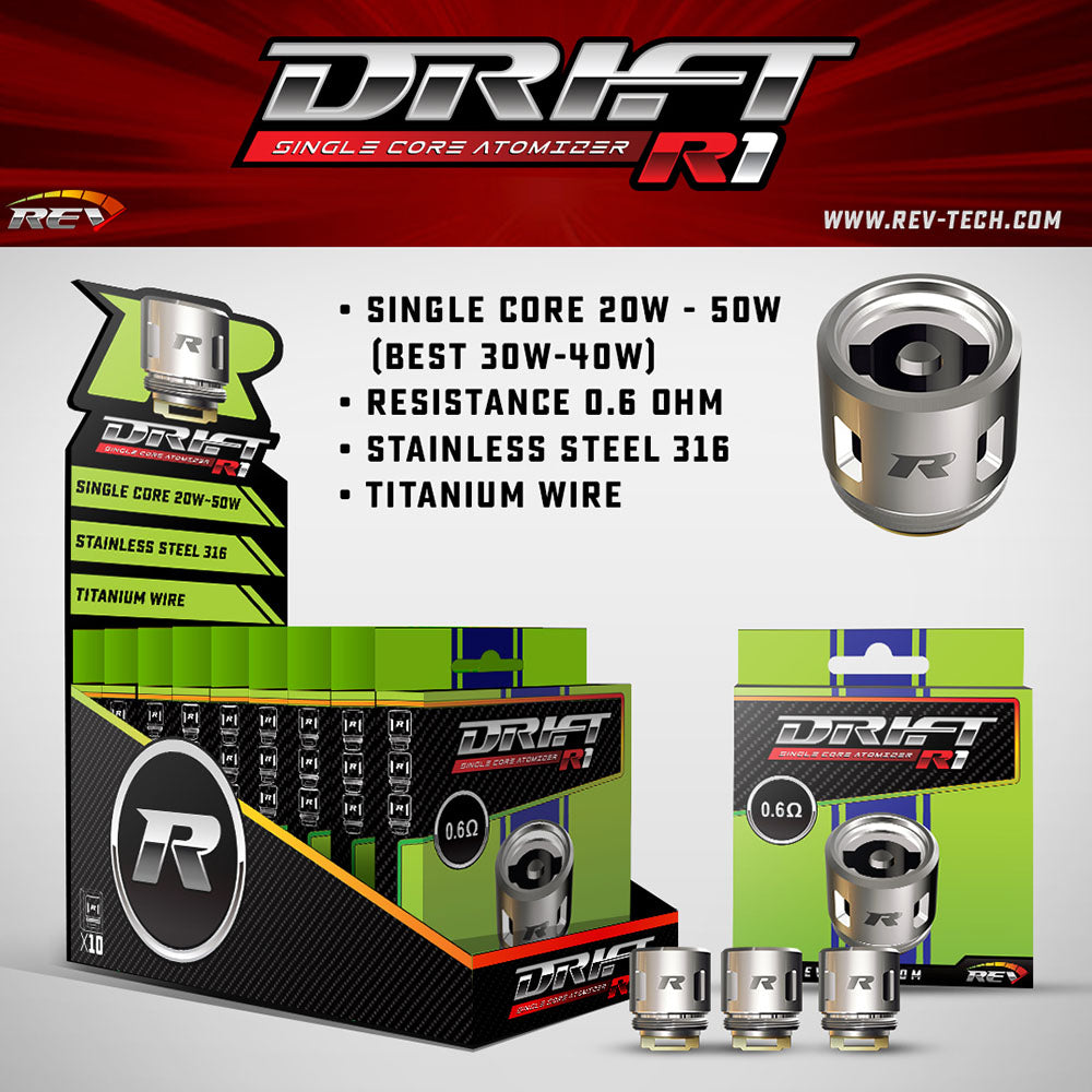 REV Drift Replacement Coils (3pcs/pack)