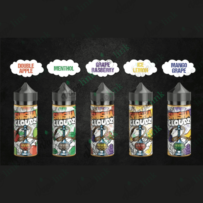 Shisha Cloudz - Sample Pack 10mL each (5 Flavours)