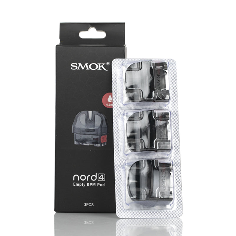 Smok Nord 4 Empty Pod Cartridge 4.5ml (3pcs/pack)