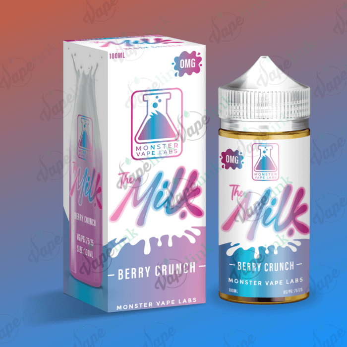 Monster Vape Labs | The Milk | Berry Crunch 100ml