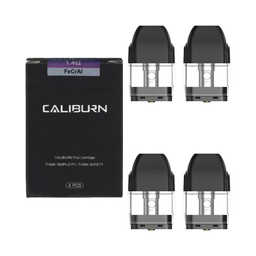 Uwell Caliburn or koko 2ml Replacement Pod Cartridge 4 pack