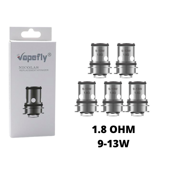 Vapefly Nicolas V1 & Nicolas V2 Coils (5pcs/pack)