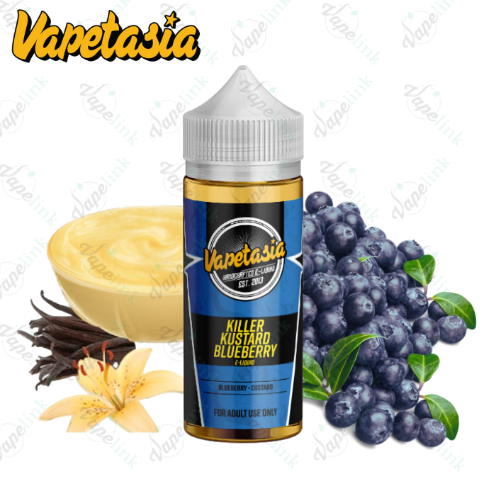 Vapetasia | Killer Kustard | Blueberry 100ml