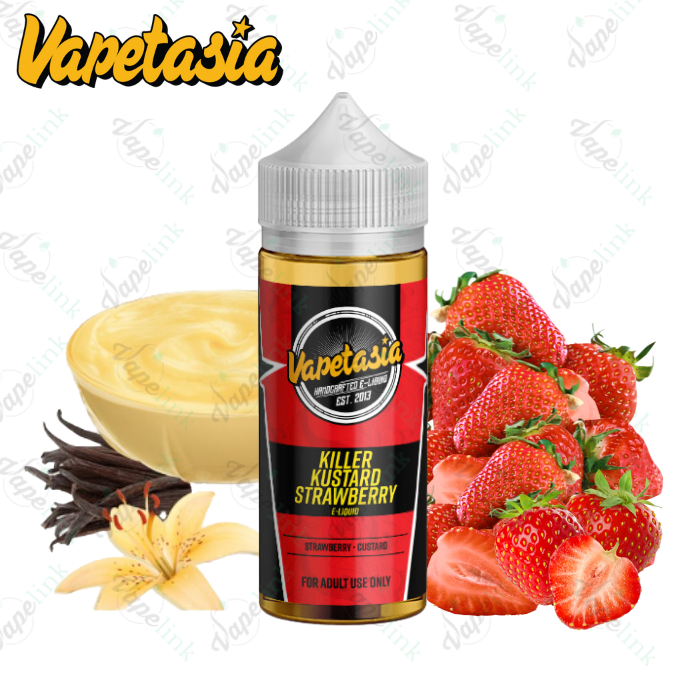 Vapetasia | Killer Kustard | Strawberry 100ml