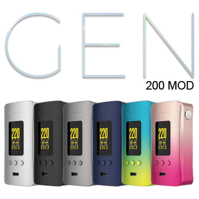 Vaporesso GEN 200W TC Box Mod AXON Chip GEN200
