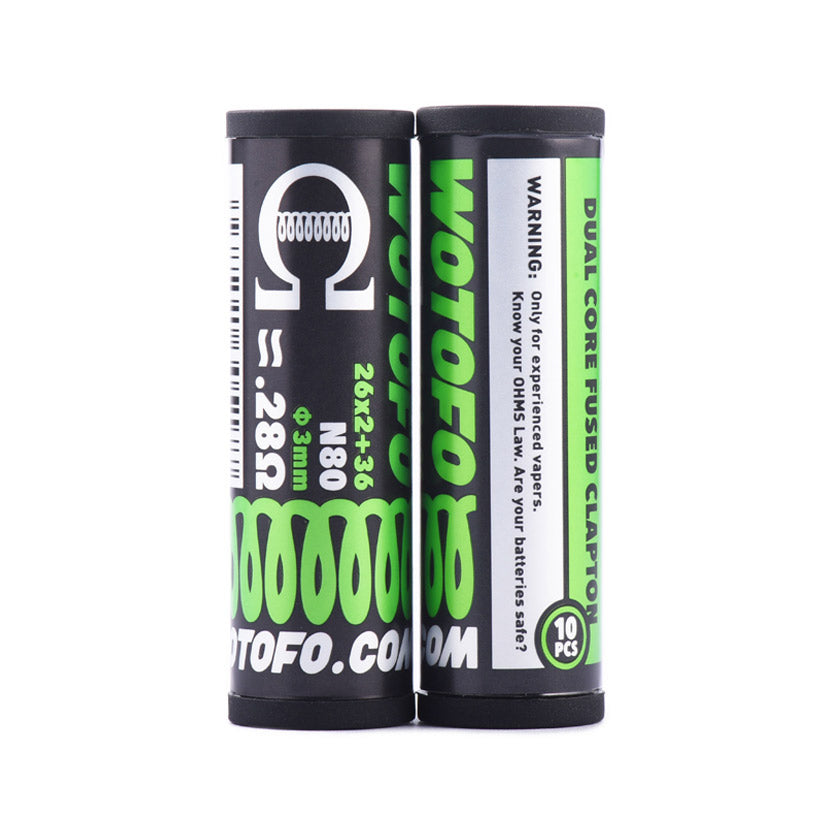 WOTOFO Prebuilt Coils (10pcs)