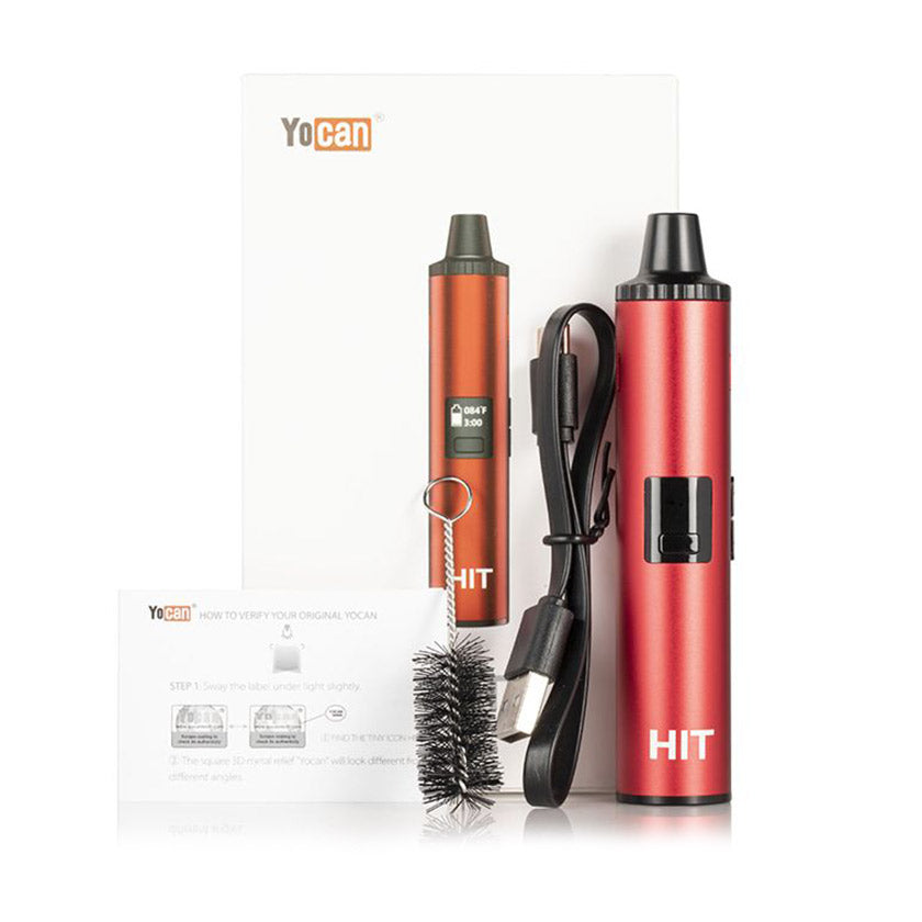 Yocan Hit Dry Herb Vaporizer 1400mAh Starter Kit
